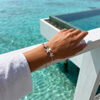 Thumbnail for Crystal Flower Bracelet, view 1