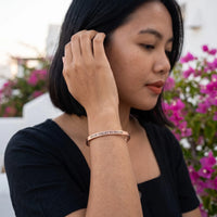 Thumbnail for Graduation gift for her — worn, everyday gesture, rose gold | SKU: nftd-rg