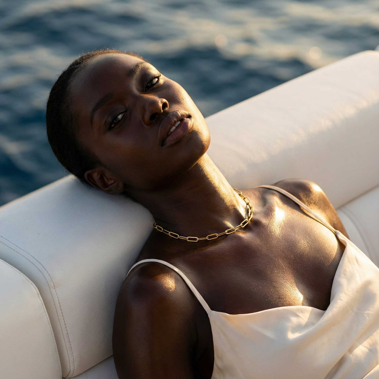 Ria Paperclip Chain Necklace