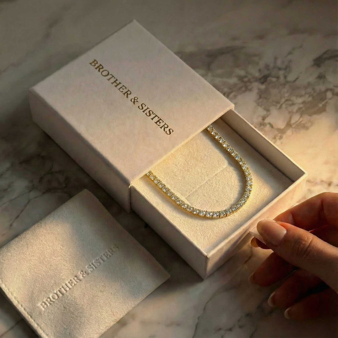 Isolde Tennis Necklace