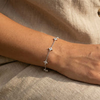 Thumbnail for Crystal Flower Bracelet