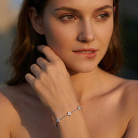 Thumbnail for Crystal Flower Bracelet