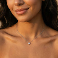 Thumbnail for Crystal Flower Necklace