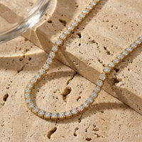 Thumbnail for Isolde Tennis Necklace