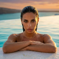 Thumbnail for White Beaded Choker