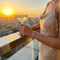 Thumbnail for Crystal Flower Bracelet