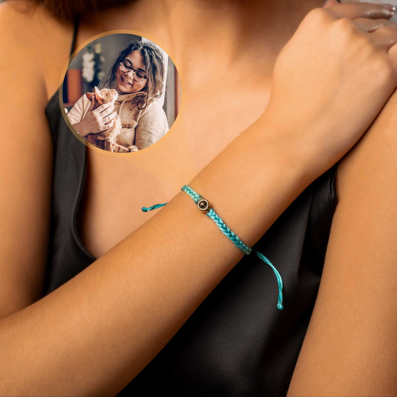 Kreis Foto Armband