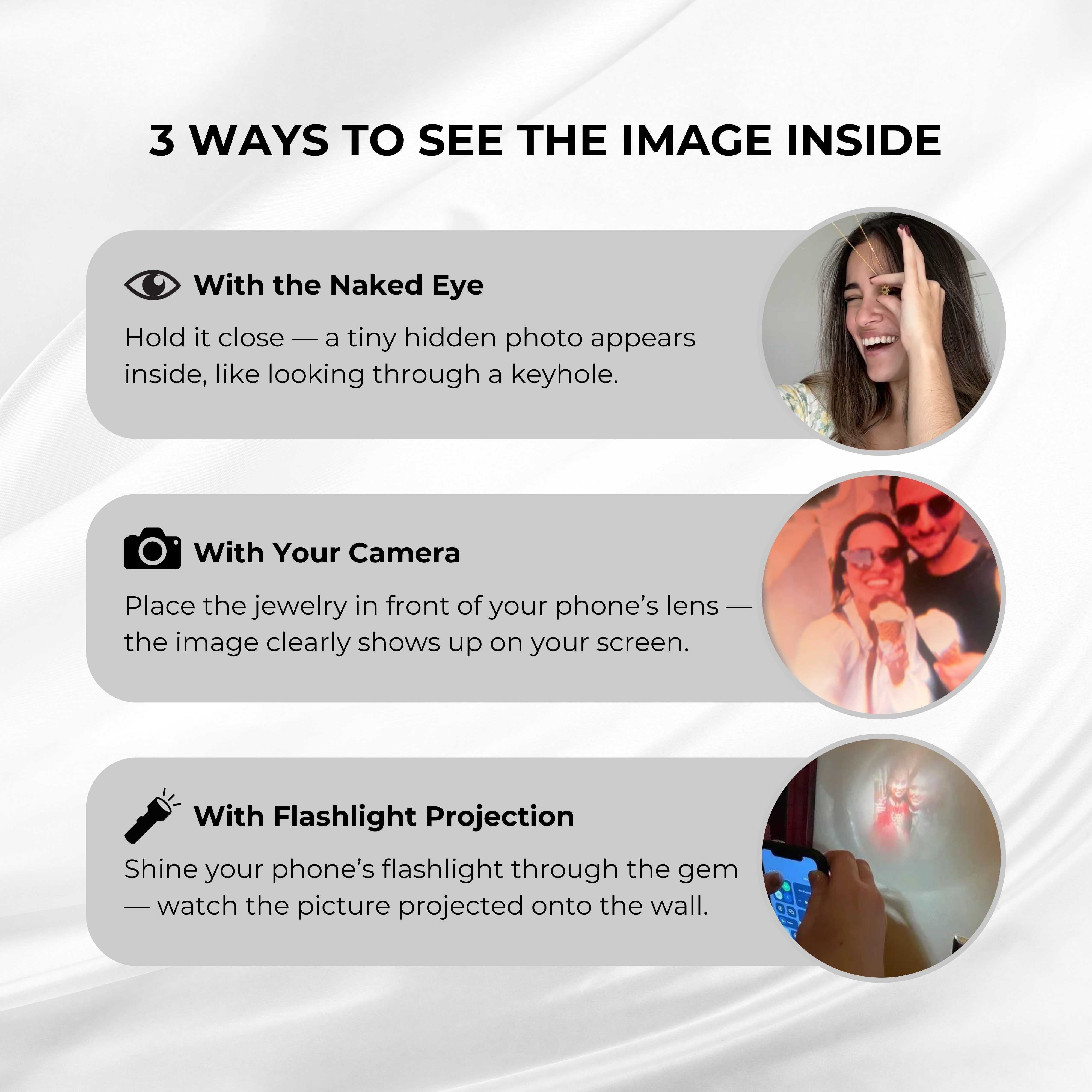 Photo Projection Bracelet