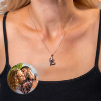 Thumbnail for Half-Heart Photo Necklace Set