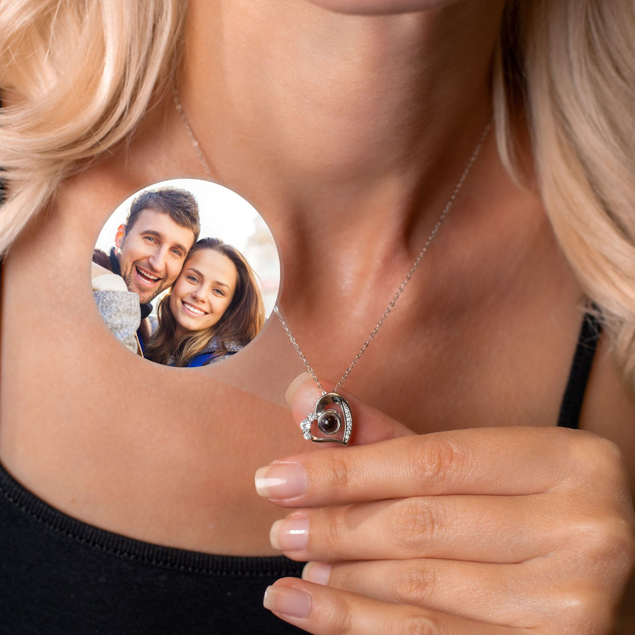 Girlfriend Photo Necklace