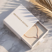 Thumbnail for Stainless steel bracelet — in the gift box, rose gold | SKU: 9443177-rose-gold