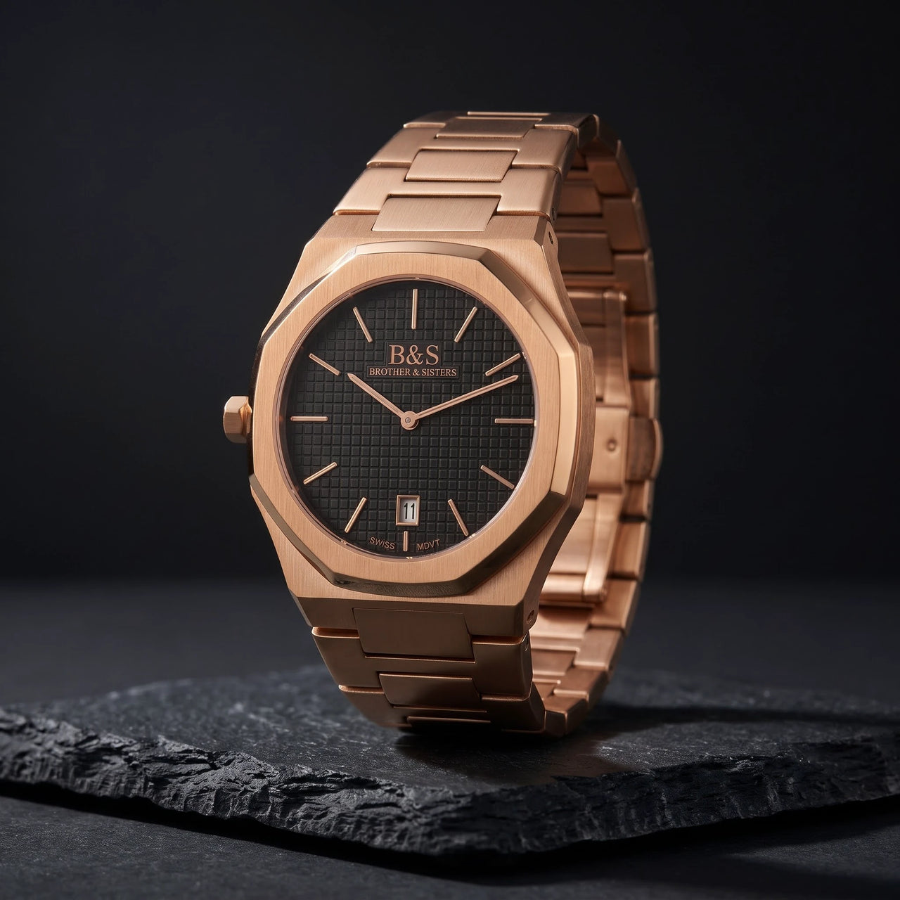 Royal men's watch, product photo – Brother & Sisters (SKU 01122019-royal)