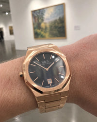 Thumbnail for Royal men's watch, close-up on the wrist – Brother & Sisters (SKU 01122019-royal)