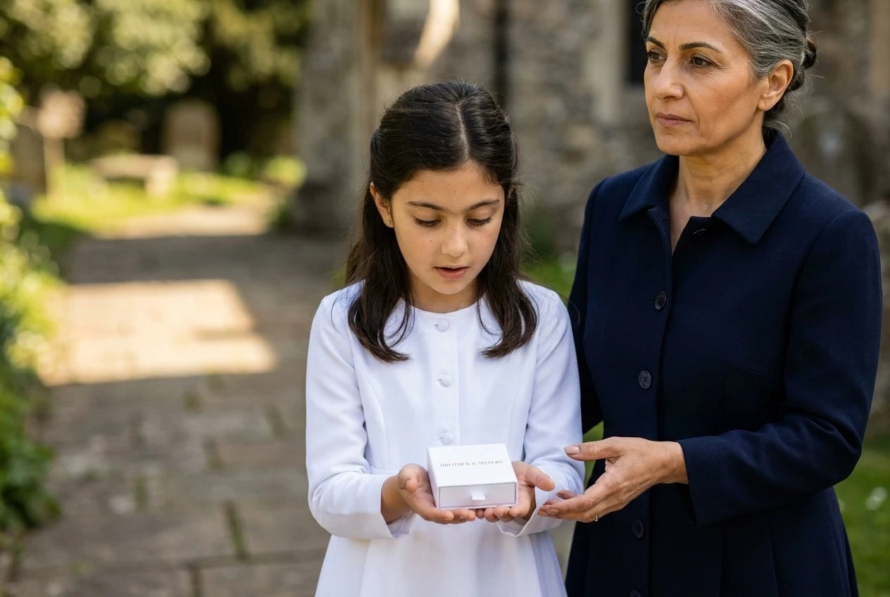 White box, ready to give — Brother & Sisters