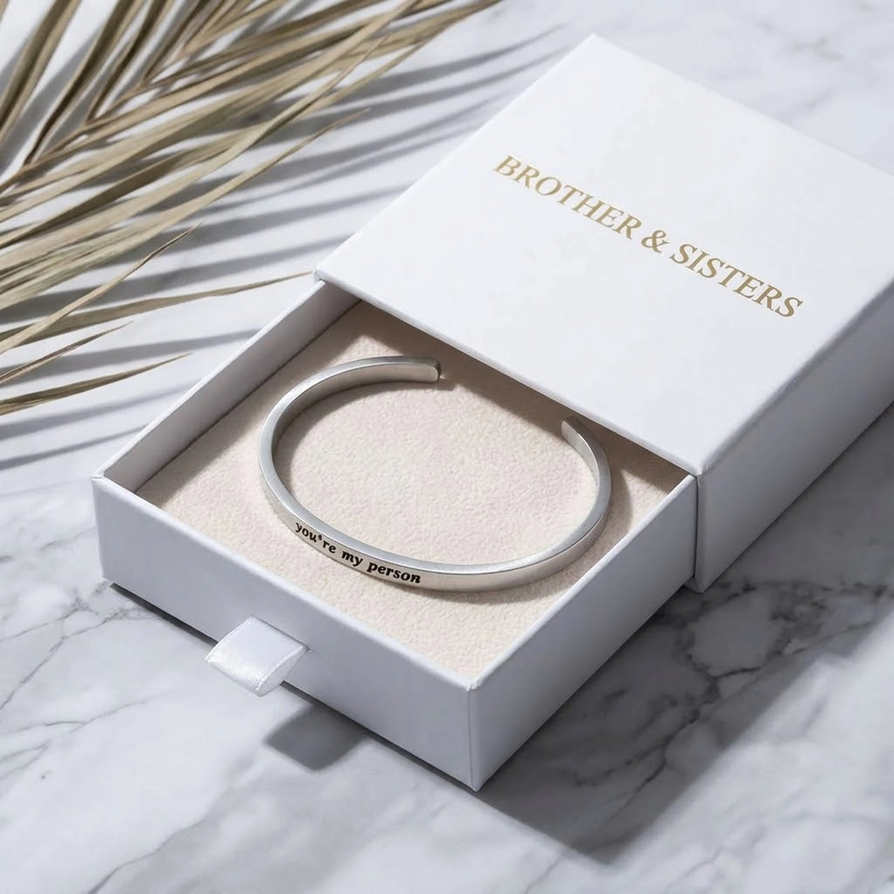Best friend bracelet — in the gift box, silver | SKU: 8174603-silver-color